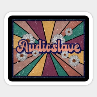 Awesome Name Audioslave Lovely Styles Vintage 70s 80s 90s Sticker